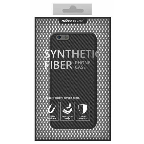 Husa Samsung Galaxy Note 8 Nillkin Synthetic Fiber Negru - Image 3