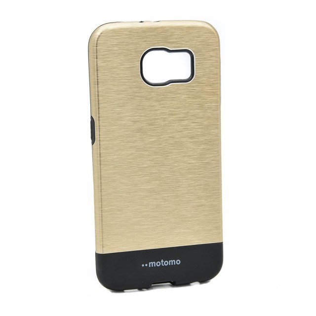 Husa Samsung Galaxy S6 Edge Motomo V4 Auriu - Image 3