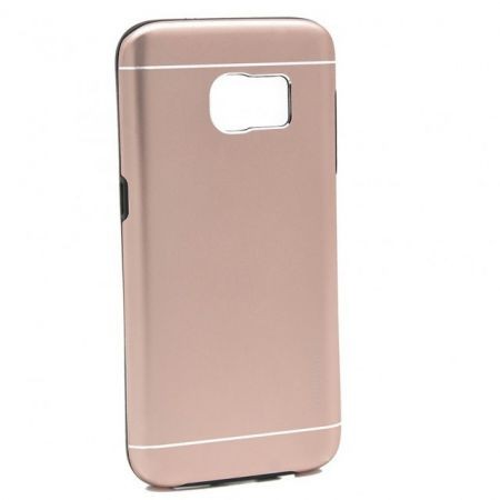 Husa Samsung Galaxy S7 Edge Motomo V2 Roz-Auriu - Image 2