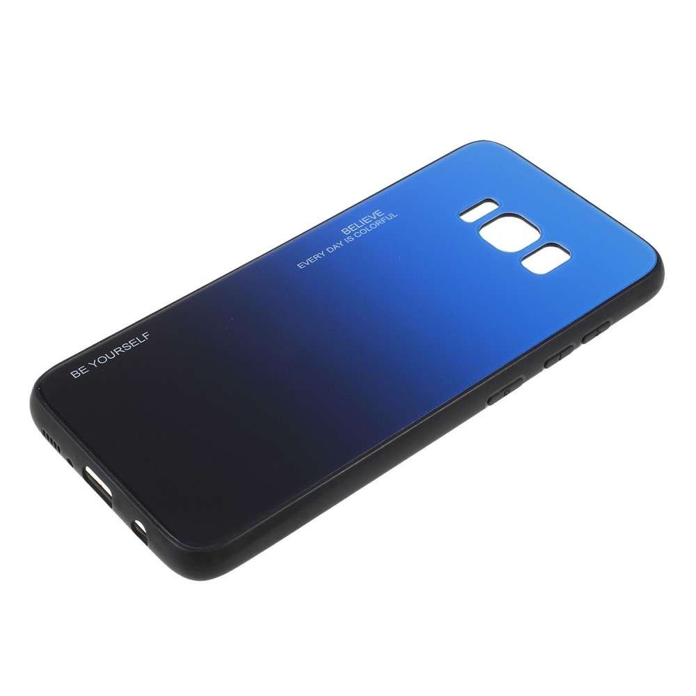 Husa Samsung Galaxy S8 Hybrid Back Degrade, Albastru - Image 3