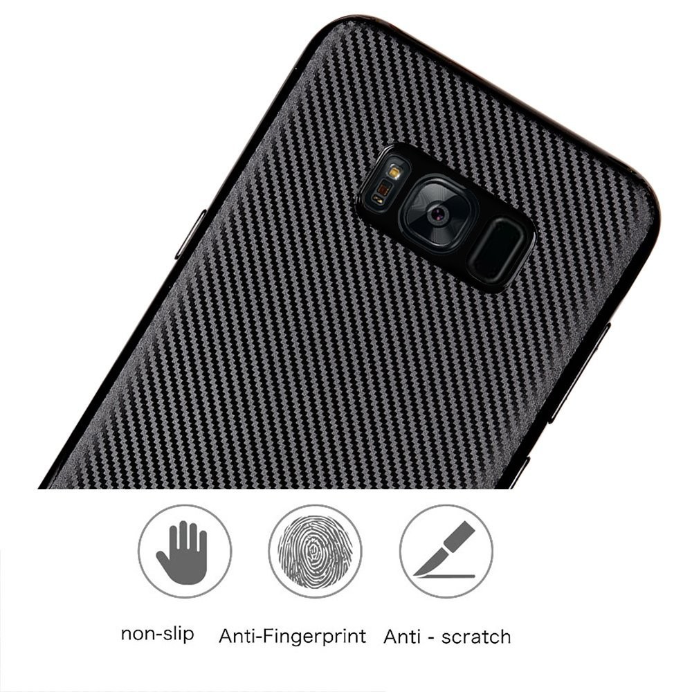 Husa Samsung Galaxy S8 i-Zore Carbon Fiber Negru - Image 7
