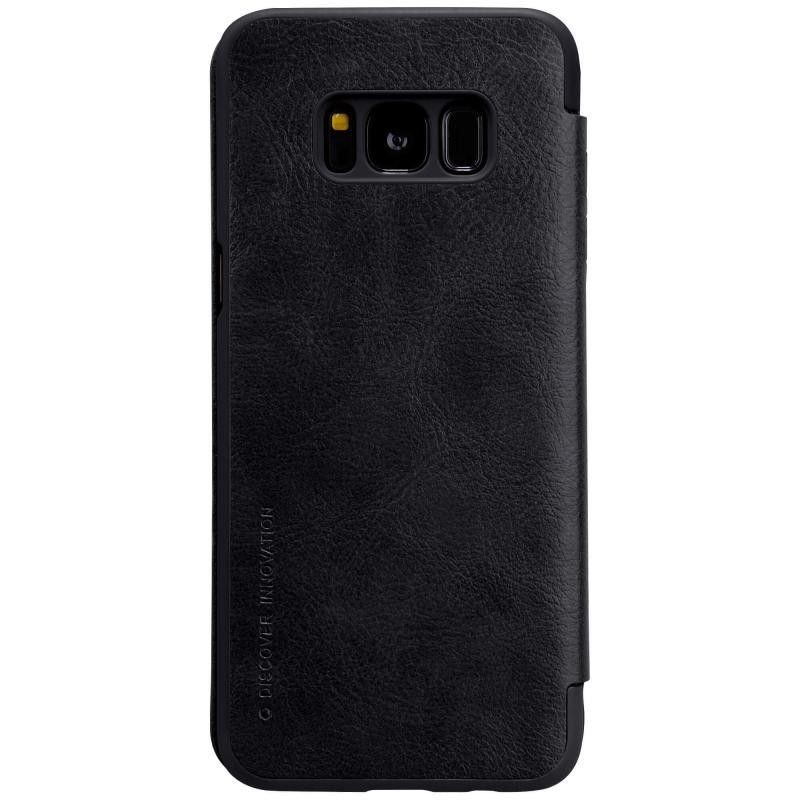 Husa Samsung Galaxy S8 Plus Nillkin Qin tip carte Negru - Image 4