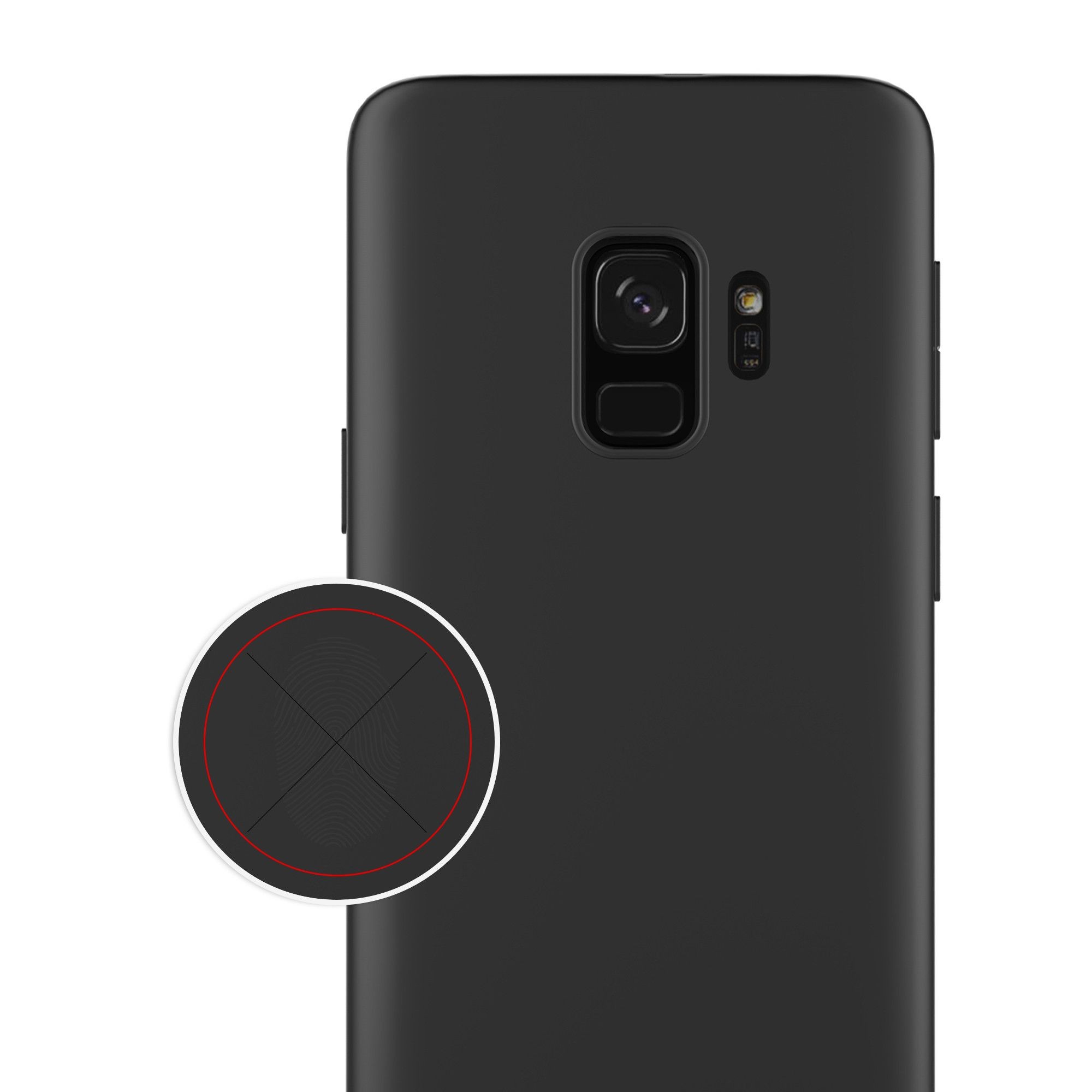 Husa Samsung Galaxy S9 Luxury Case Negru - Image 3
