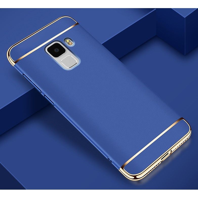 Husa Samsung Galaxy S9 Luxury Plating 3 in 1 Albastru - Image 4