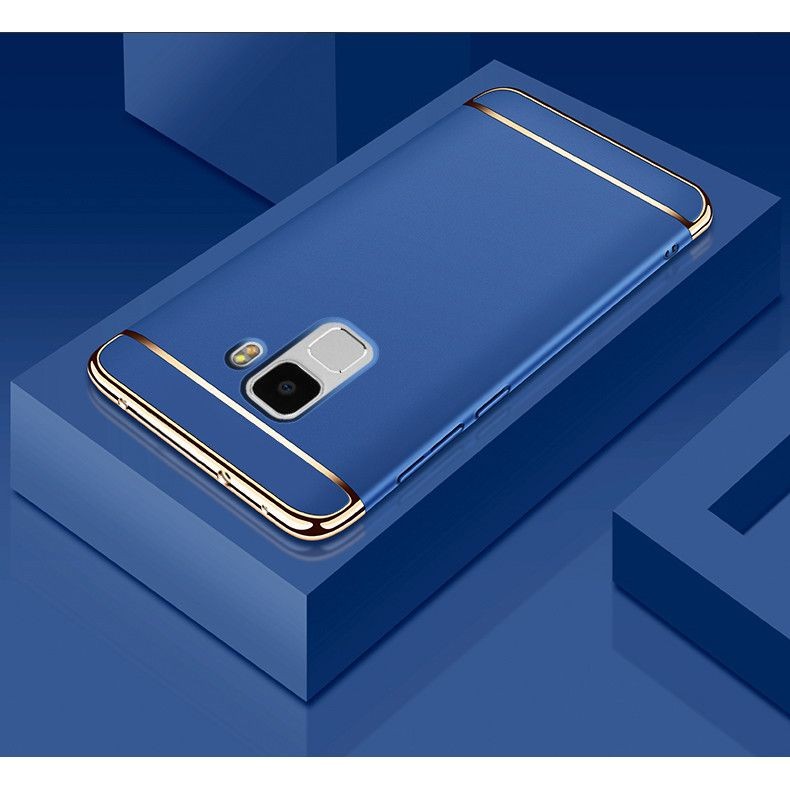 Husa Samsung Galaxy S9 Luxury Plating 3 in 1 Albastru - Image 5