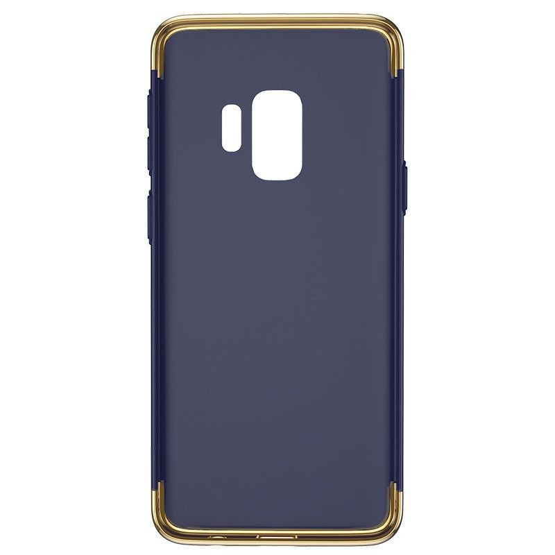 Husa Samsung Galaxy S9 Luxury Plating 3 in 1 Albastru - Image 6