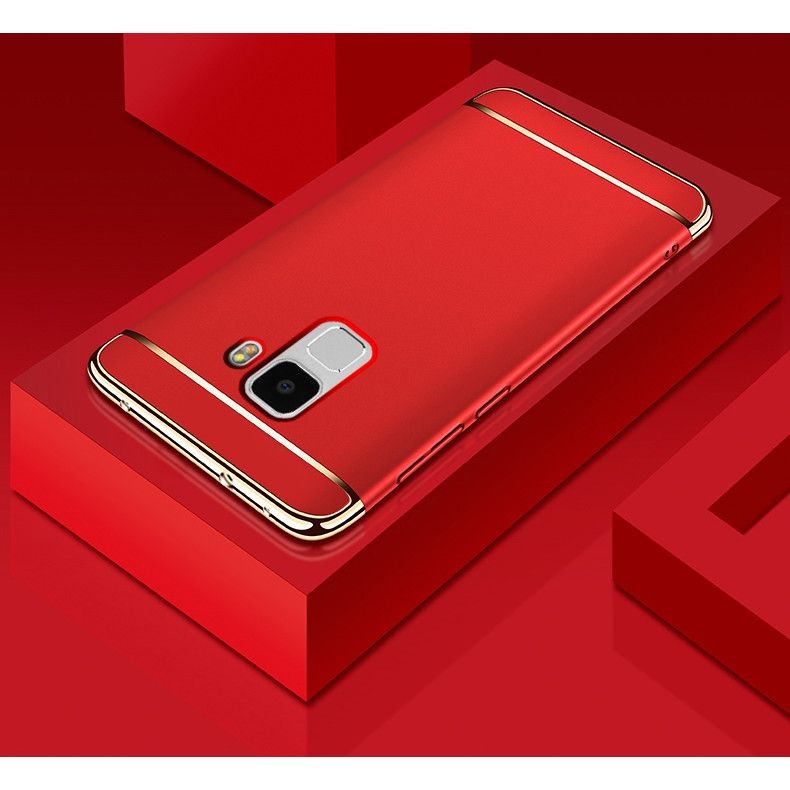 Husa Samsung Galaxy S9 Luxury Plating 3 in 1 Rosu - Image 3