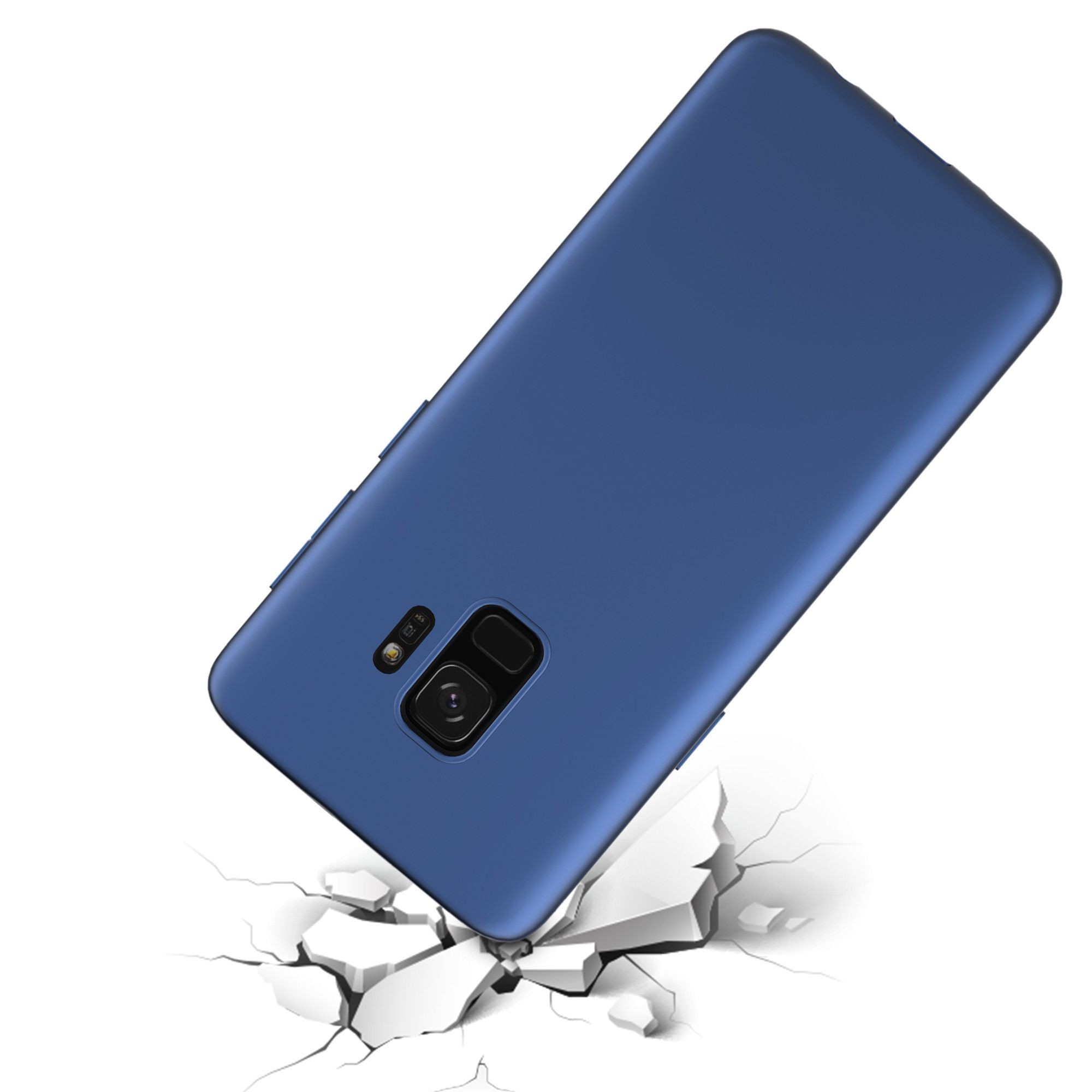 Husa Samsung Galaxy S9 Plus Luxury Case Albastru - Image 6