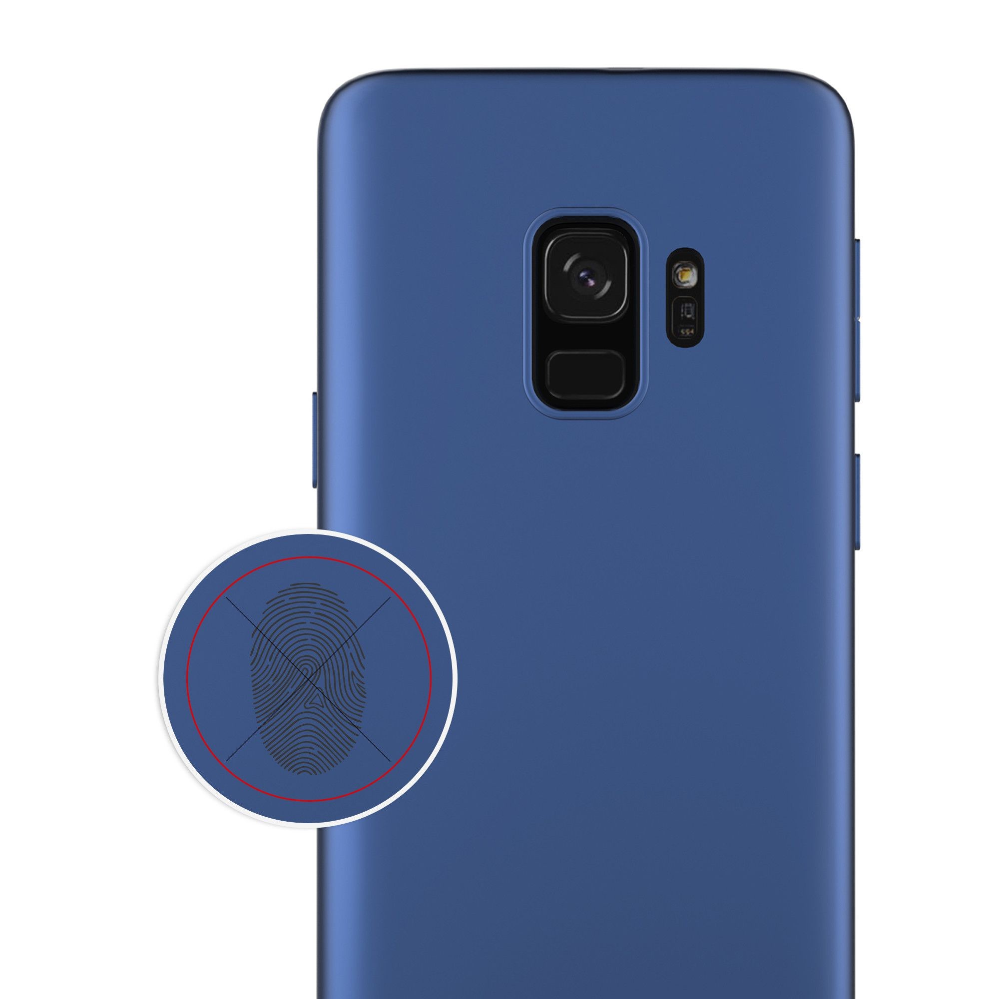 Husa Samsung Galaxy S9 Plus Luxury Case Albastru - Image 7