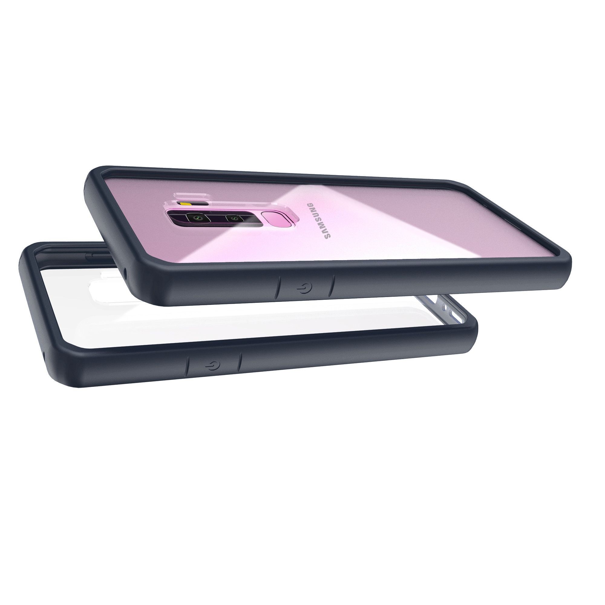 Husa Samsung Galaxy S9 Plus shockproof acrylic Negru - Image 4