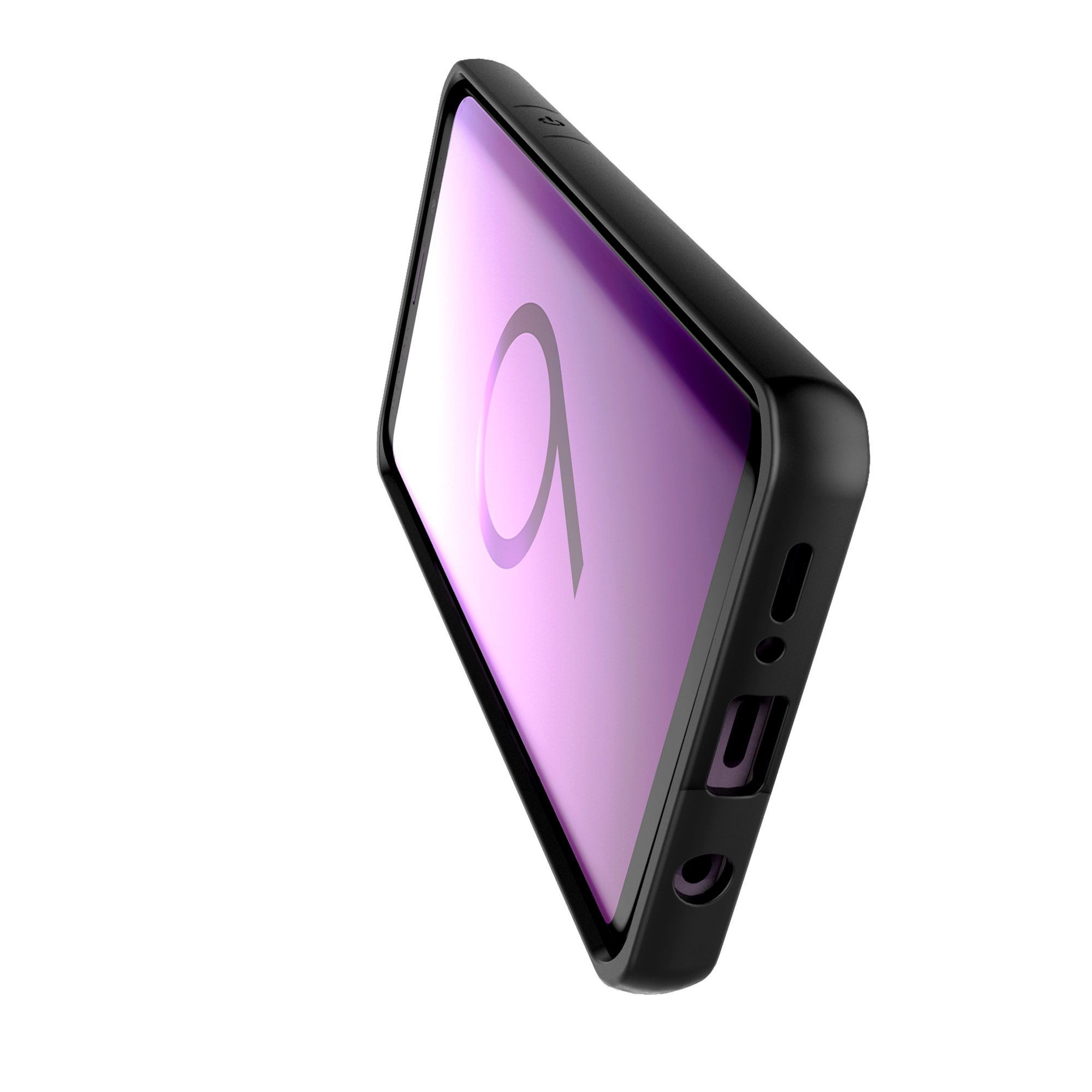 Husa Samsung Galaxy S9 Plus shockproof acrylic Negru - Image 5