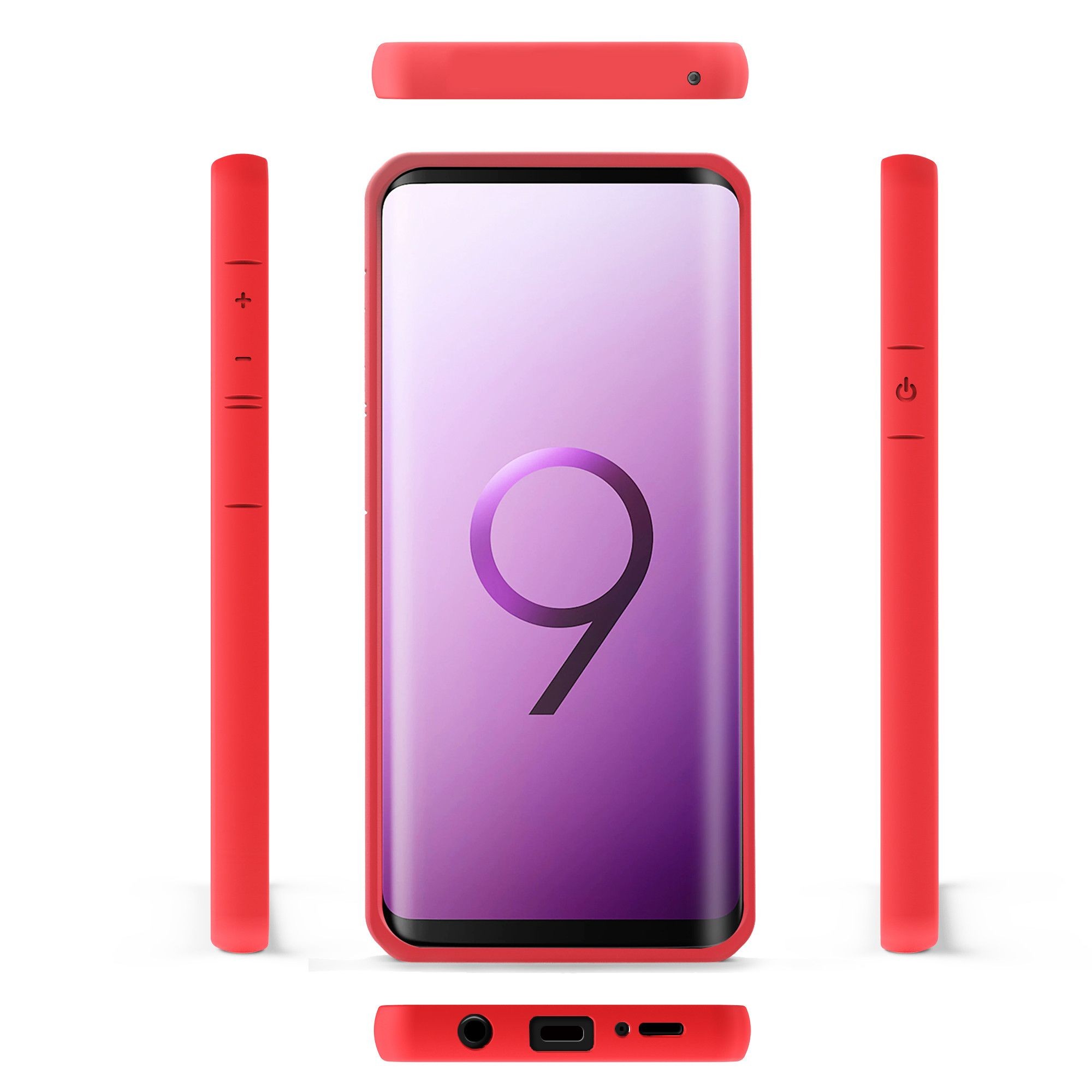 Husa Samsung Galaxy S9 shockproof acrylic Roz - Image 3