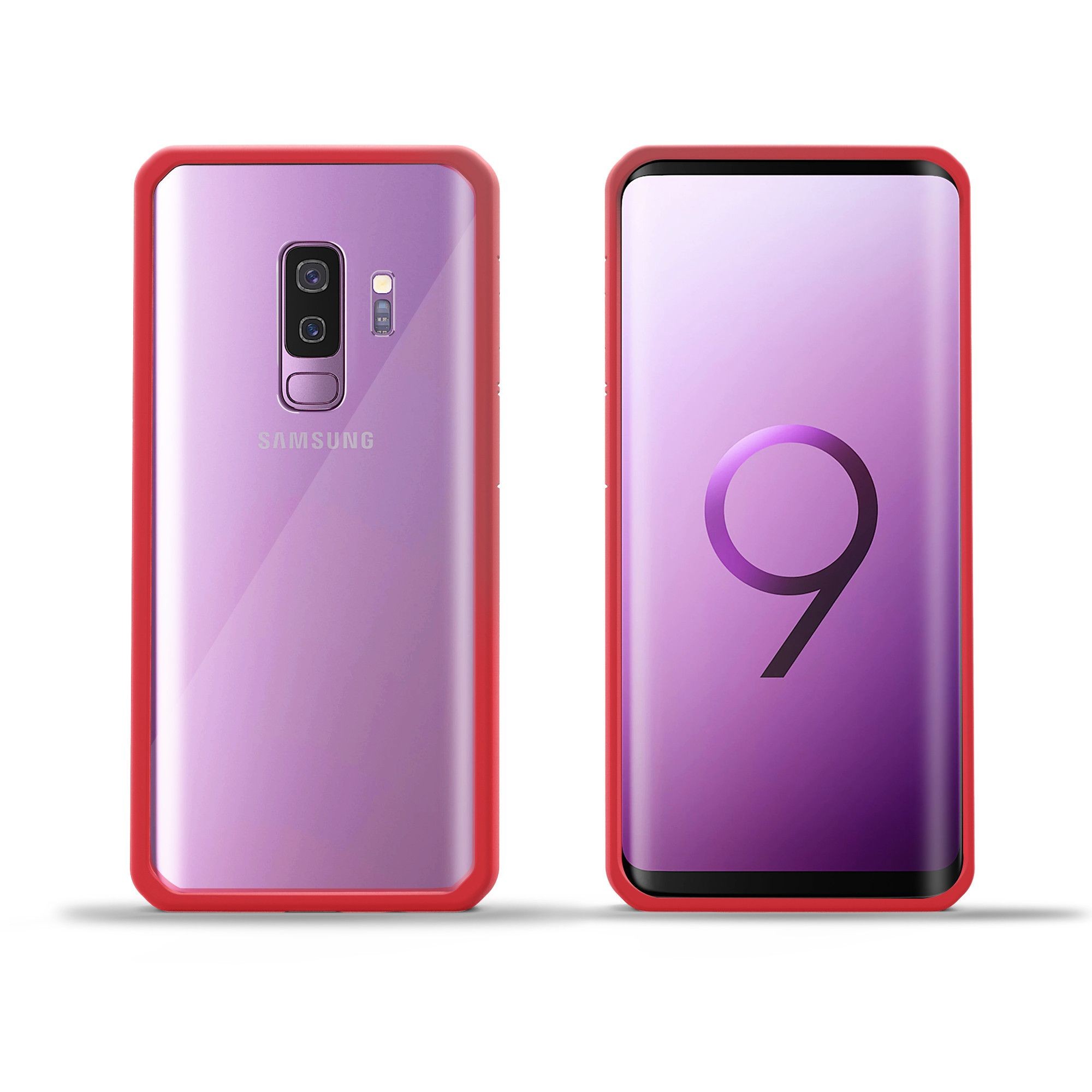 Husa Samsung Galaxy S9 shockproof acrylic Roz - Image 4