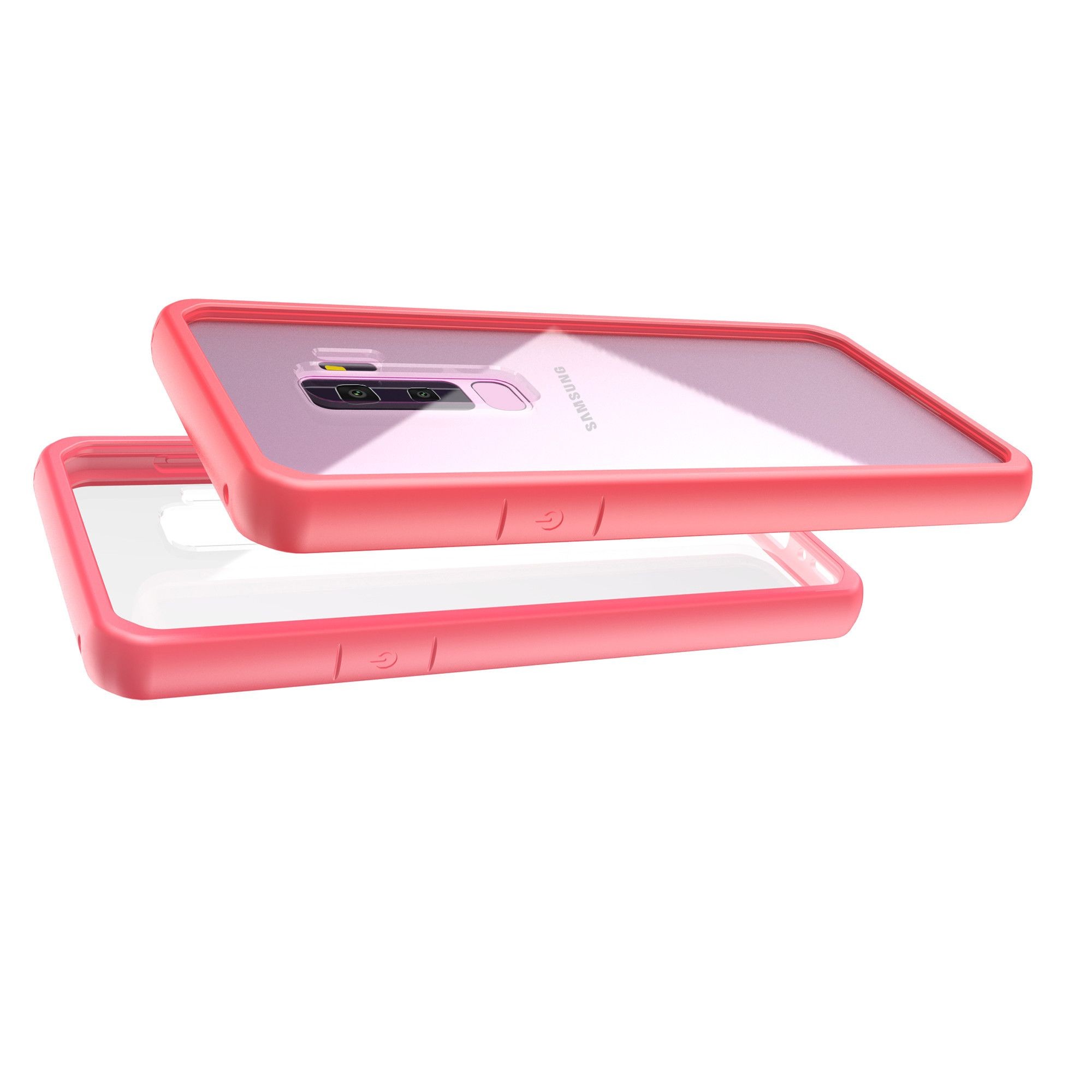 Husa Samsung Galaxy S9 shockproof acrylic Roz - Image 7