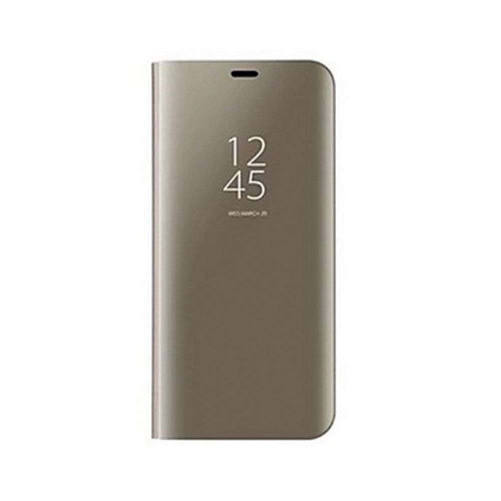 Husa Samsung S20 Plus Flip Cover Oglinda Auriu - Image 3