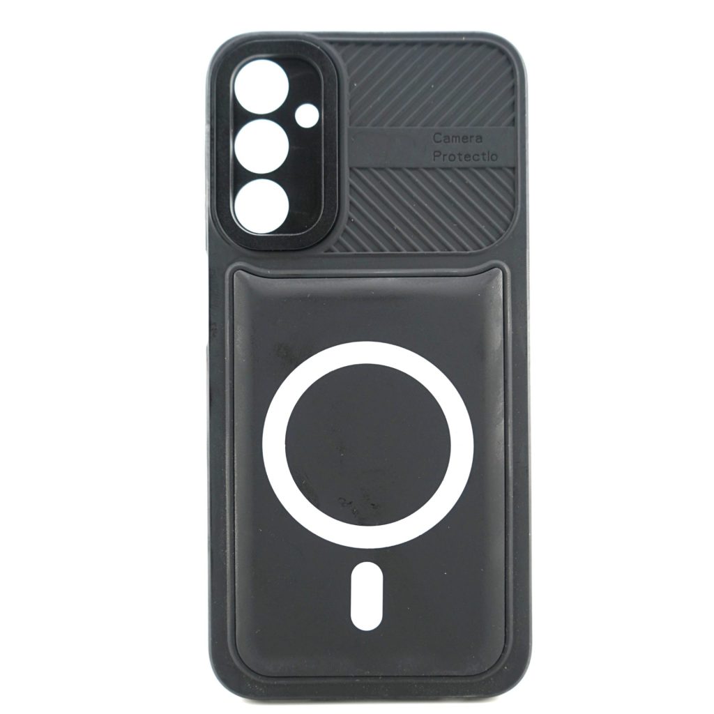 Husa Urban Armor pentru Samsung Galaxy A24 4G, Flippy, Suport Auto Magnetic, Protectie Antisoc, Negru