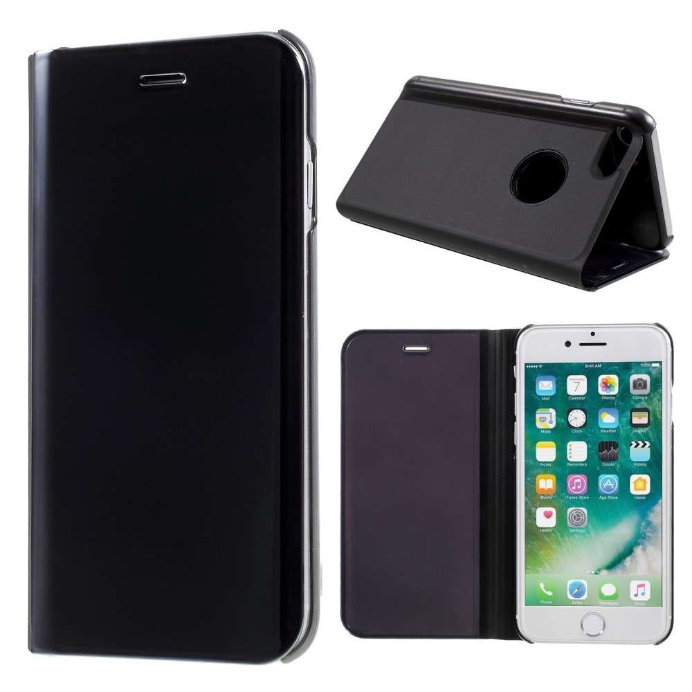 Husa Xiaomi Mi Note 10 Flip Cover Oglinda Negru - Image 5