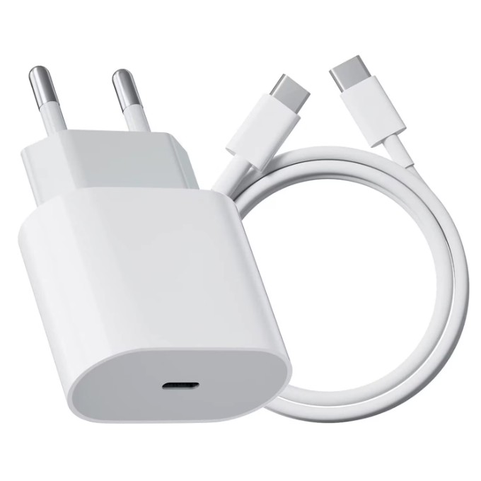 Incarcator Super Fast Charge, Flippy, Incarcator Fast Charge Compatibilitate Universala, 35 W, USB-C Adaptor, Cablu inclus USB-C, Alb