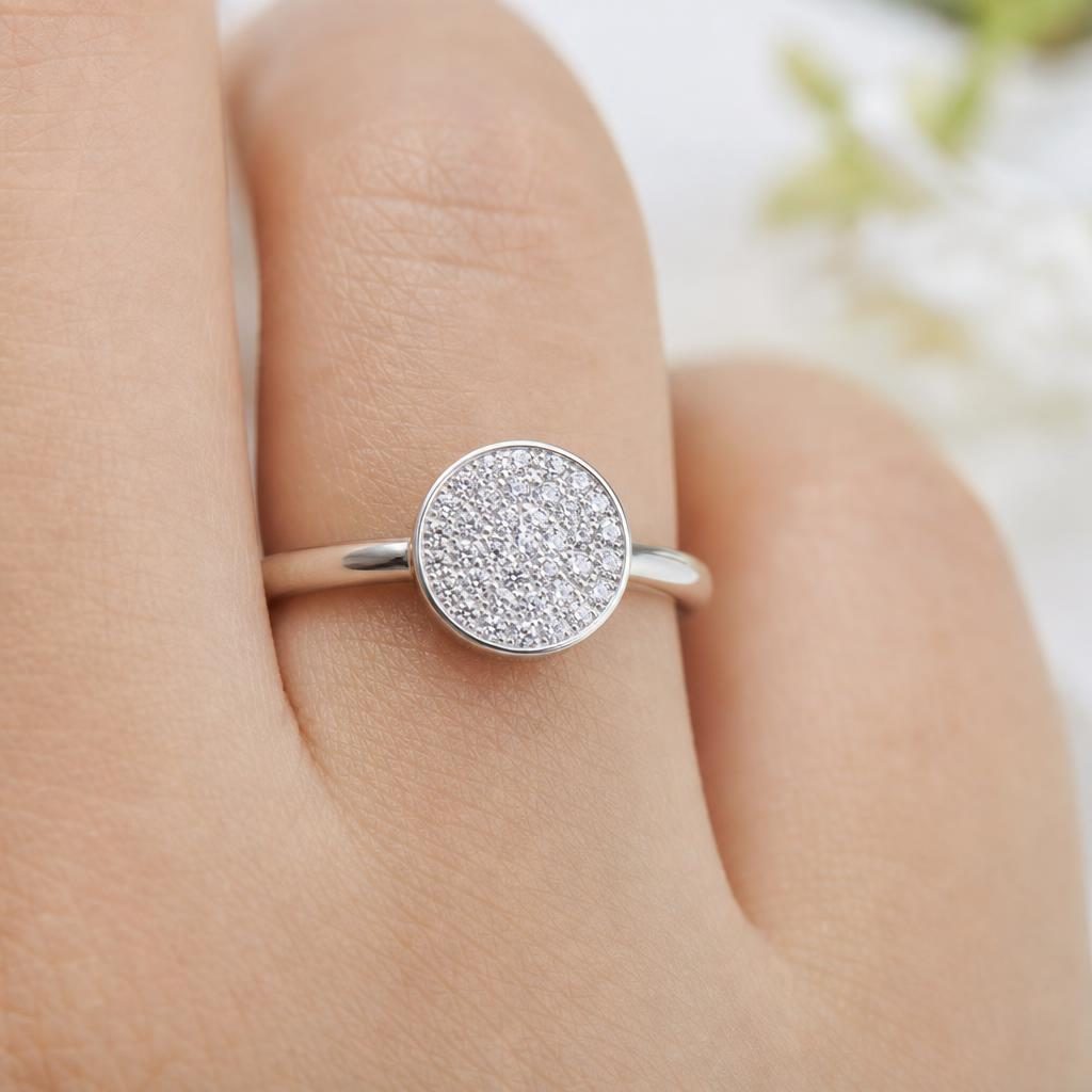 Inel Argint 925 cu Zirconii, Marime 49 - Image 3
