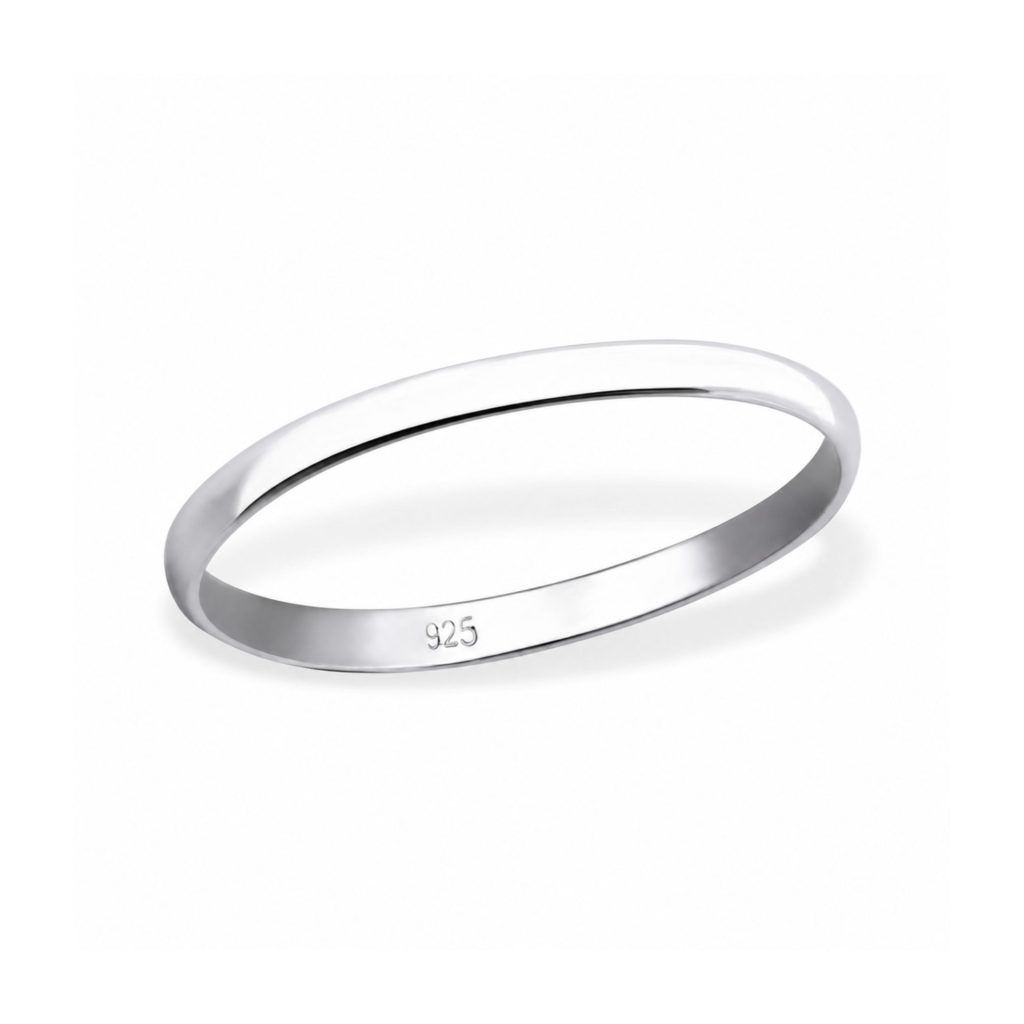 Inel Argint 925 Tip Verigheta Simpla, Marimea 57