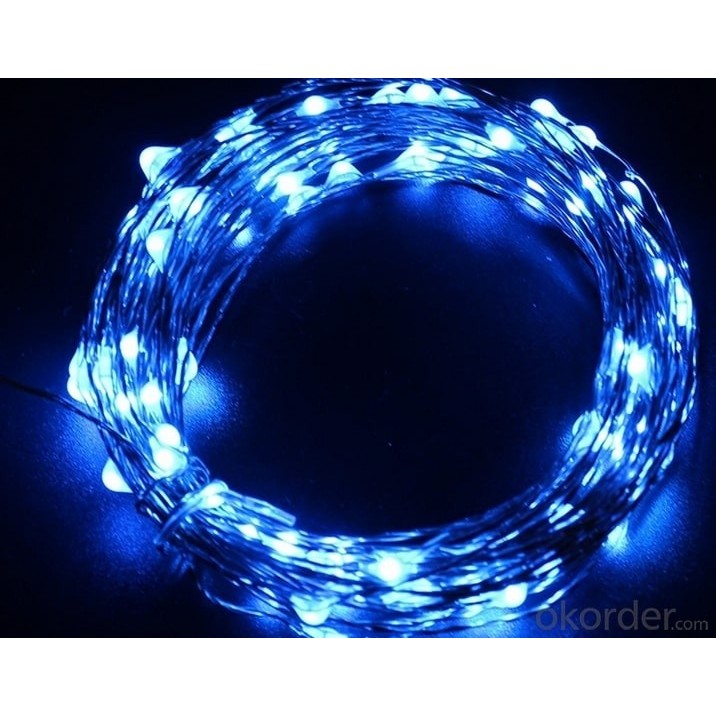 Instalatie Craciun, 15 m, 150 Led-uri, Liniara, Albastru, 8 jocuri de lumini, Transformator, Interconectabila, Prelungitor 3 m inclus, Fir Cupru, Flippy - Image 3