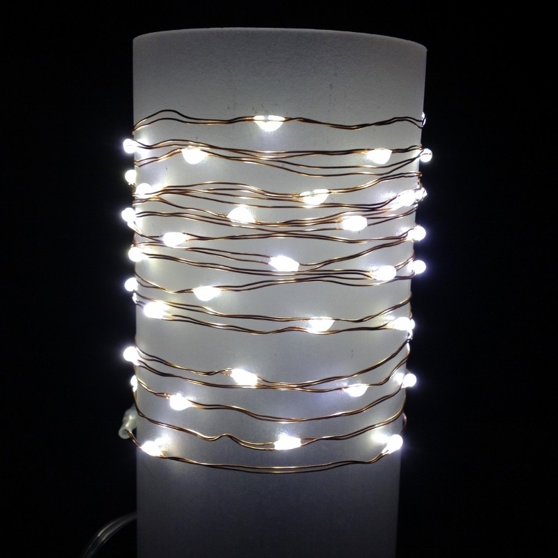 Instalatie Craciun, 30 m, 300 Led-uri, Liniara, Alb Rece, 8 jocuri de lumini, Transformator, Interconectabila, Prelungitor 3 m inclus, Fir Cupru, Flippy - Image 3