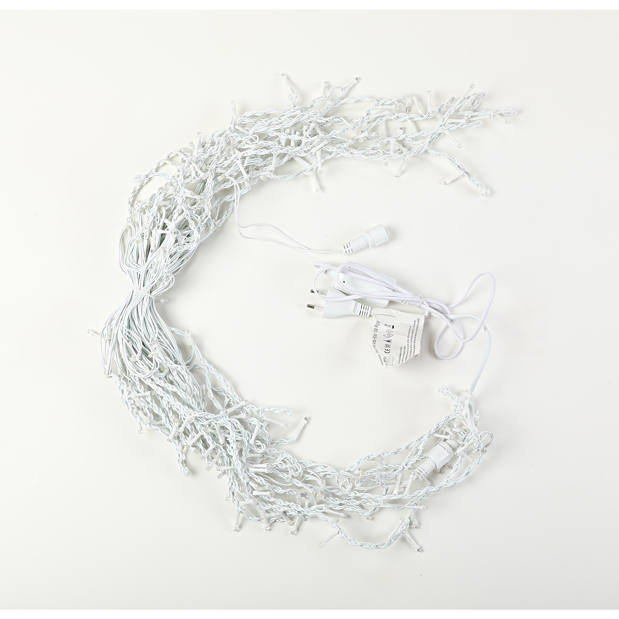 Instalatie de Craciun Premium Flippy® Tip Franjuri cu Flash 8 m 252 LED-uri Alb Cald 2096WW Interconectabila - Image 9