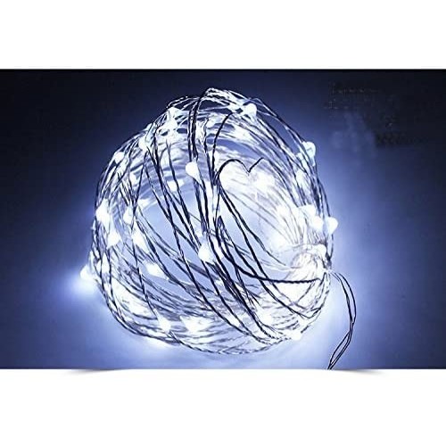 Instalatie Liniara de Craciun, 20 m, 200 Led-uri, Alb Rece, 8 jocuri de lumini, Transformator, Interconectabila, Prelungitor 5 m inclus, Fir Cupru, Flippy - Image 4