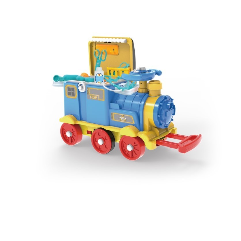Jucarie locomotiva cu telecomanda si set prim ajutor - Image 6