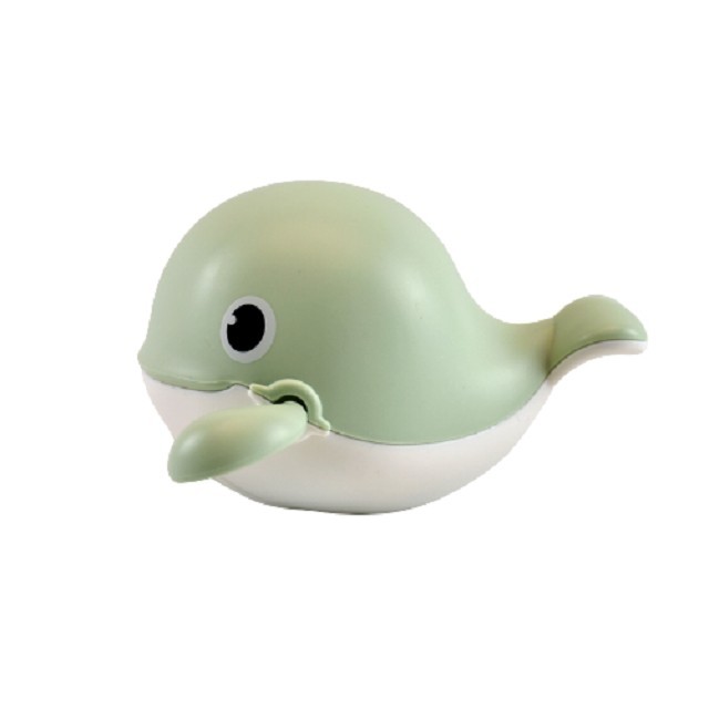 Jucarie pentru baie pentru copii, Flippy, balena verde