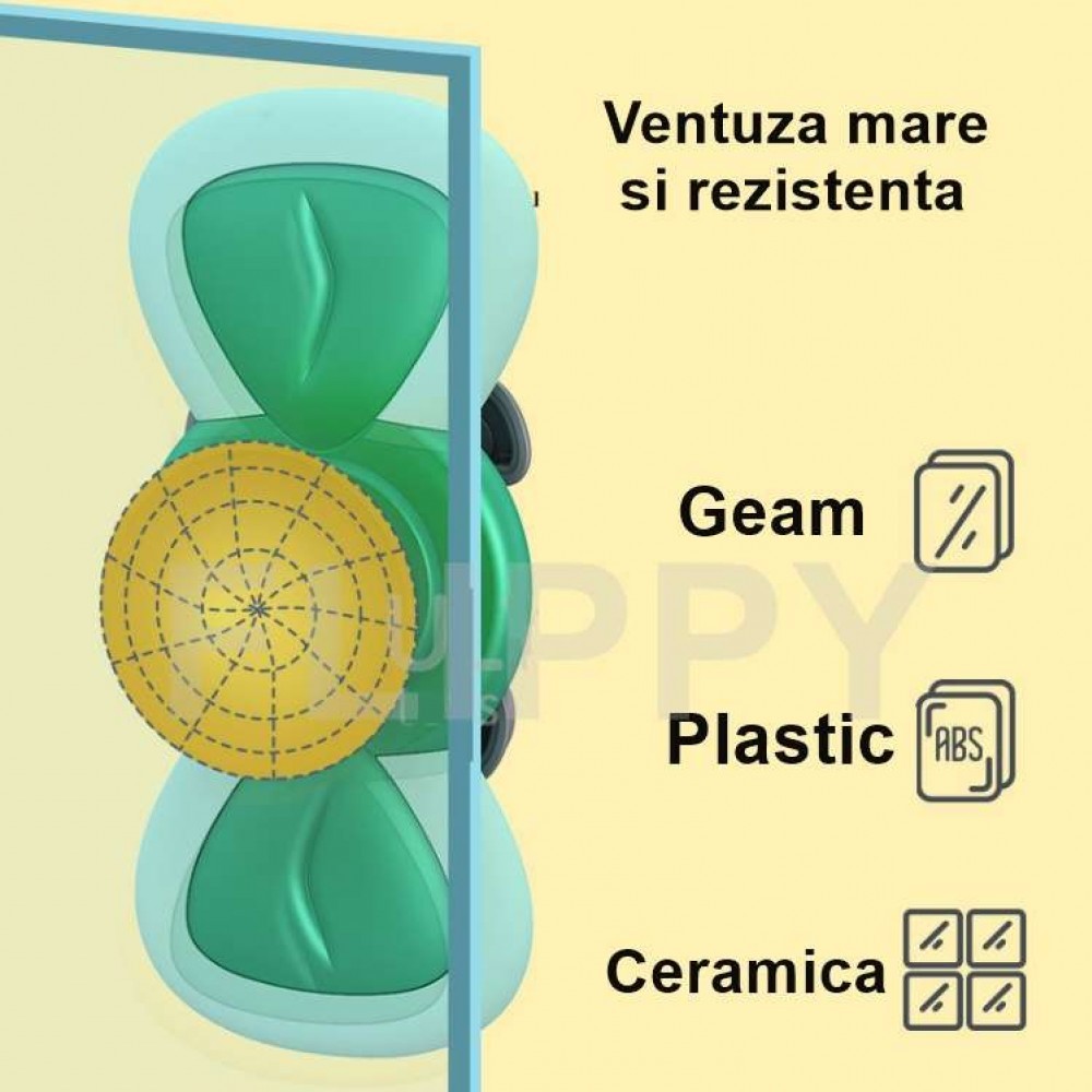Jucarie Spinner pentru copii cu 2 laturi, Spinimals Premium Koala, Verde - Image 3