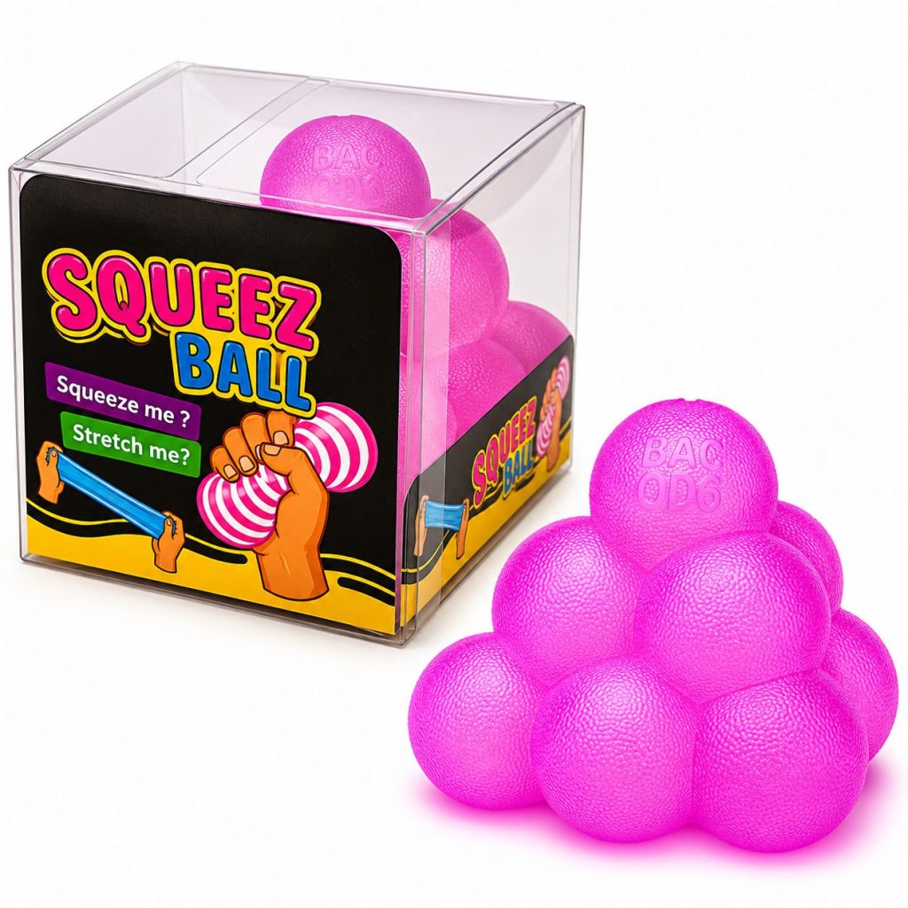 Jucarie Squishy Dumpling in Forma de Piramida, Flippy, Model Frosted, Antistres Senzoriala Comprimabila cu Revenire Lenta, 6.5 cm, 100 g, Mov