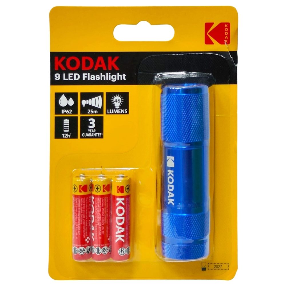 Kodak Lanterna 9 LED Albastra 30412453