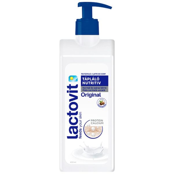 Lactovit Lapte Corp Pompa 400 ml Nutritiv Piele Uscata