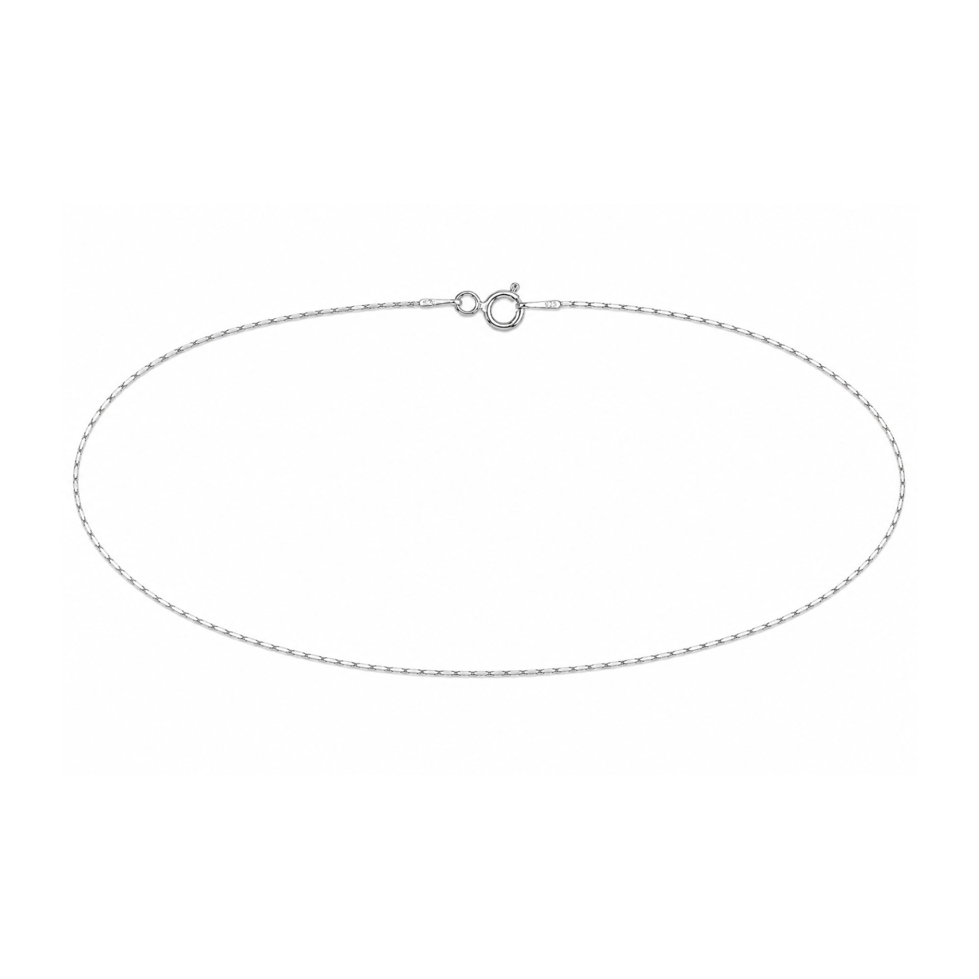 Lantisor Argint 925 Sarpe Shinny 40 cm, 1.7 g