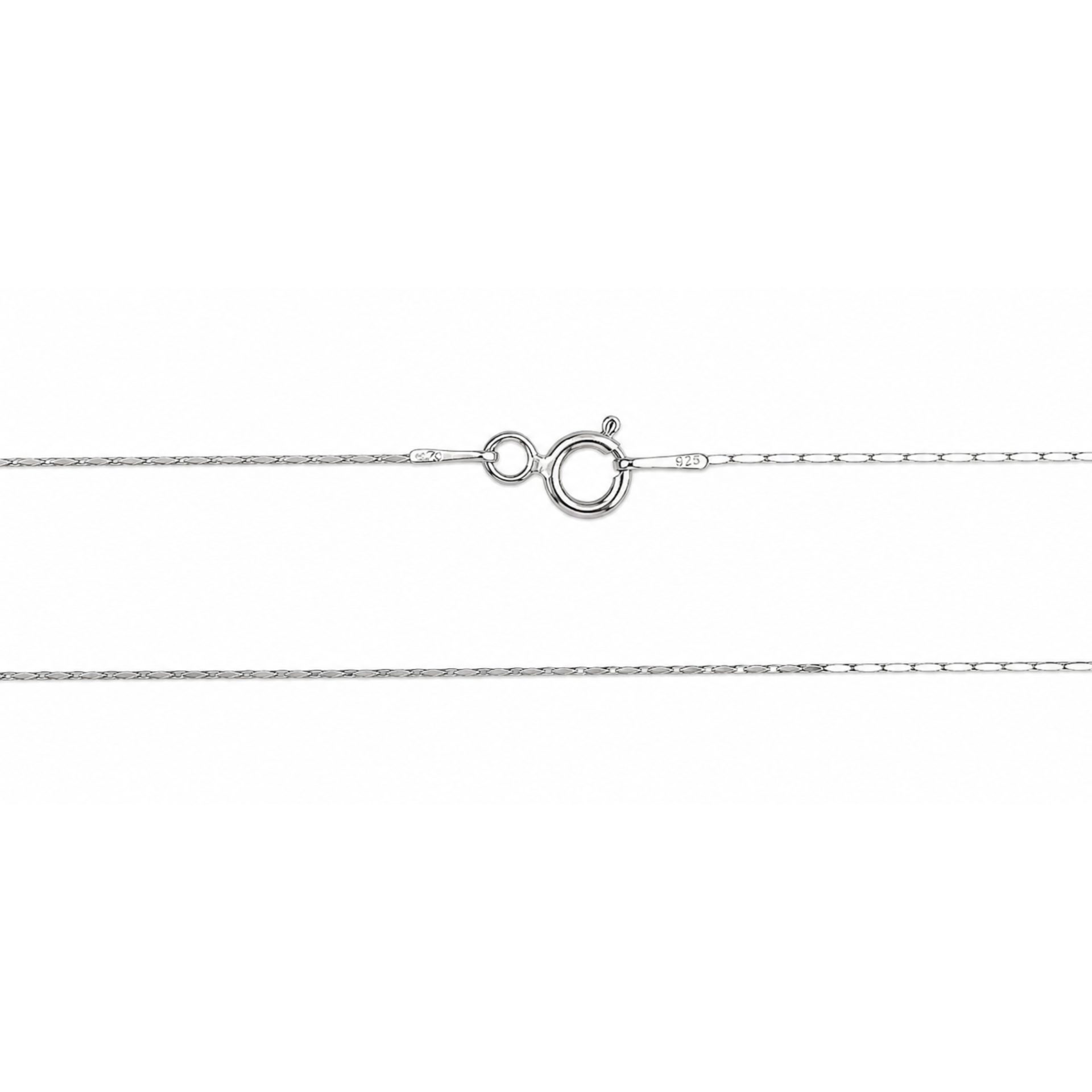 Lantisor Argint 925 Sarpe Shinny 40 cm, 1.7 g - Image 5