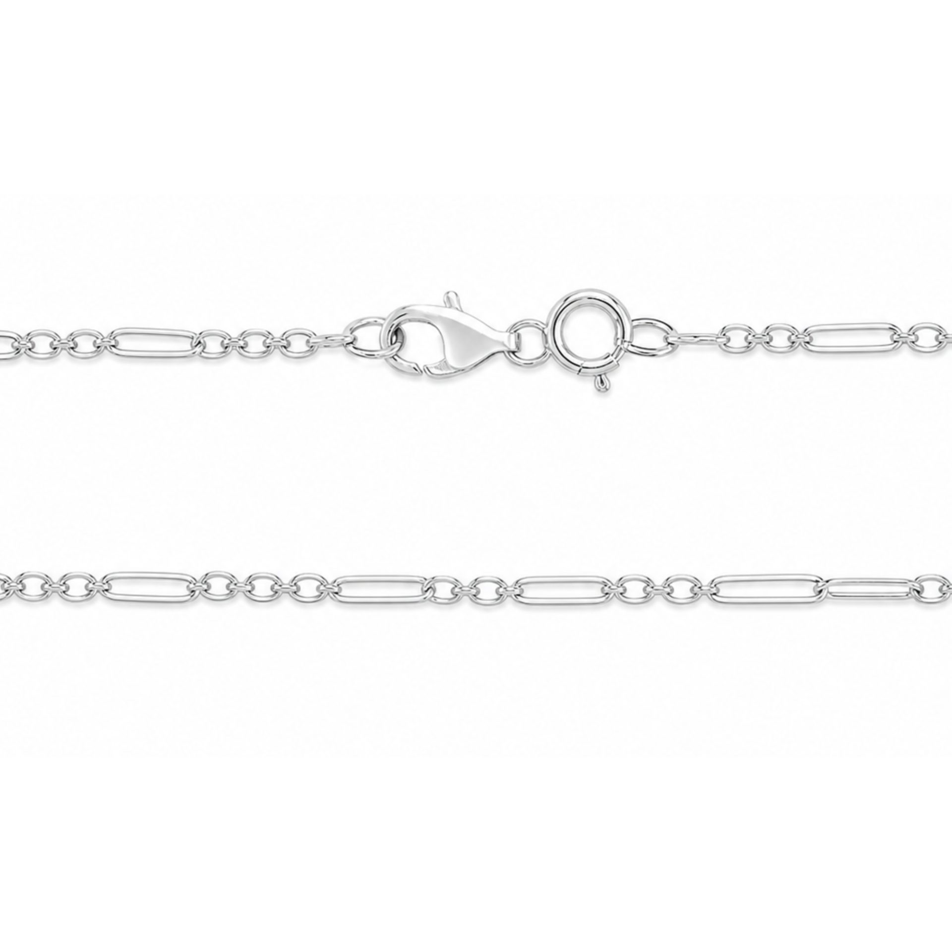 Lantisor din Argint 925, model la baza gatului, 38 cm, 1.4 g - Image 5