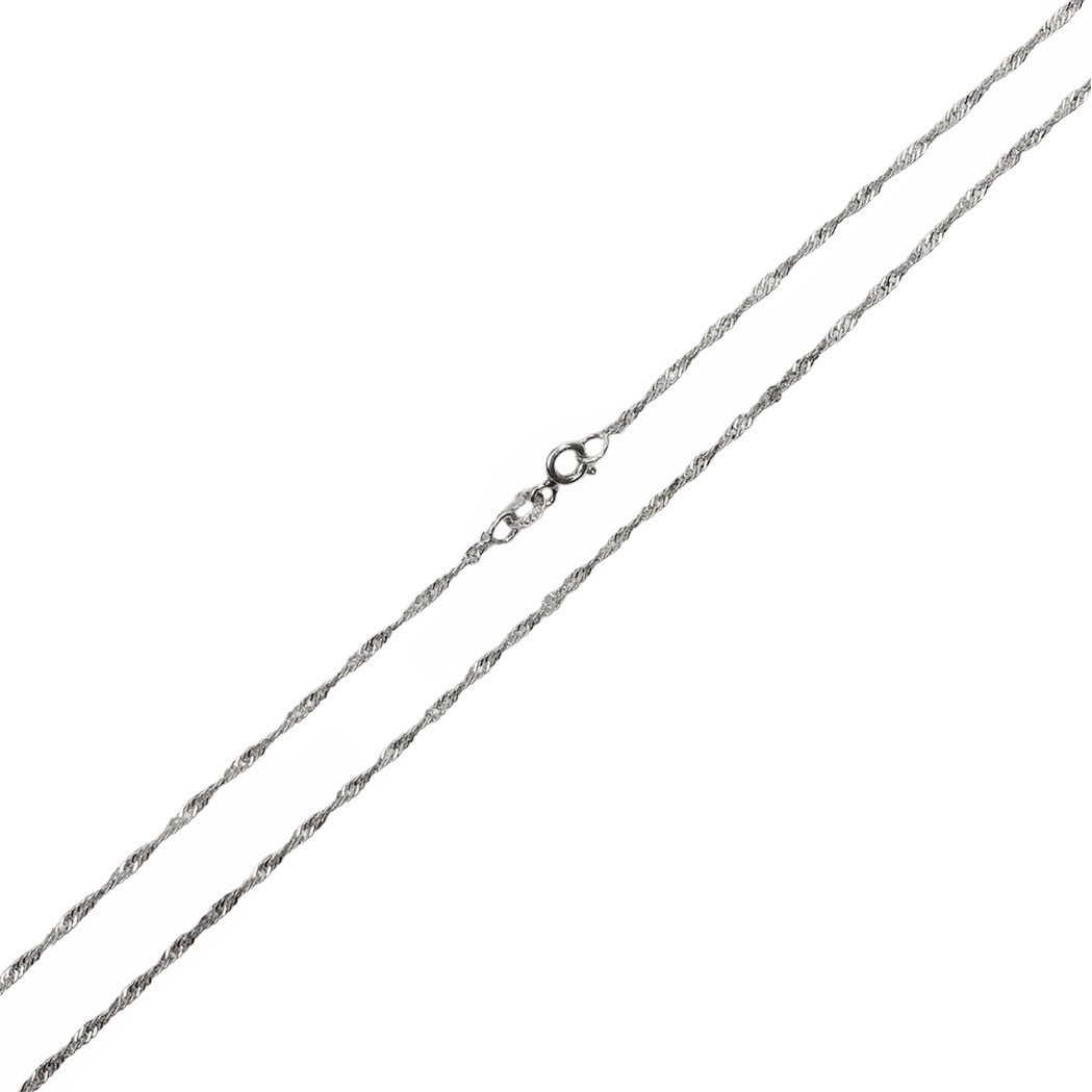 Lantisor din Argint 925 model Rasucit 38.7 cm,1.8 g - Image 3