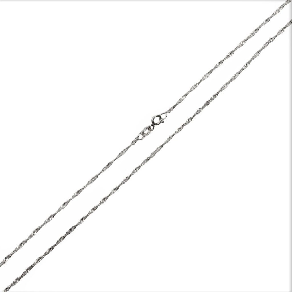 Lantisor din Argint 925 model Rasucit 38.7 cm,1.8 g
