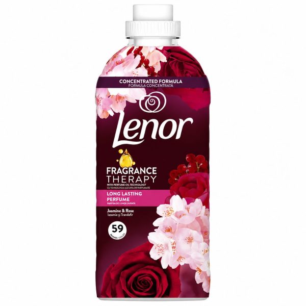 Balsam pentru Rufe, LENOR, Jasmine And Rose, 1239 ml, 59 Spalari