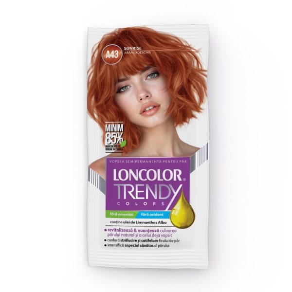 Loncolor Trendy Nuantator A43 Aramiu Deschis 2 X 25 ml