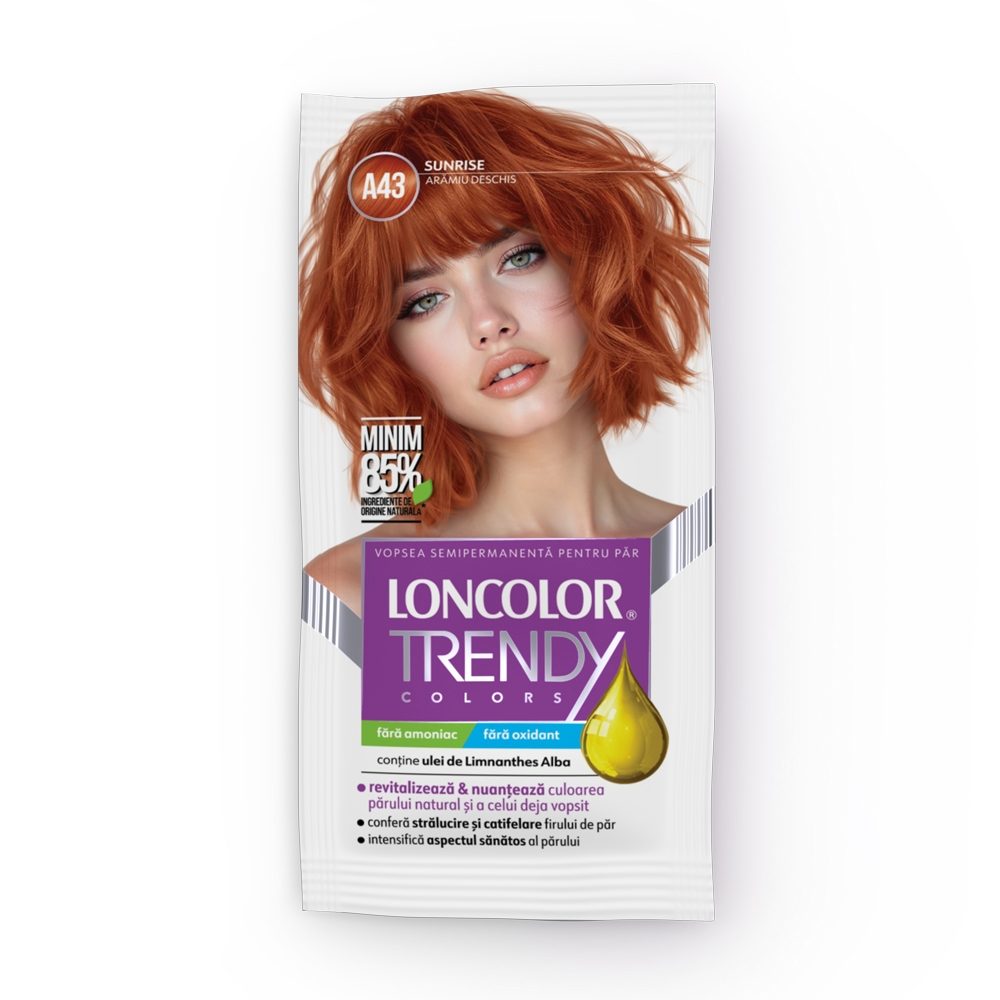 Loncolor Trendy Nuantator A43 Aramiu Deschis 2 X 25 ml
