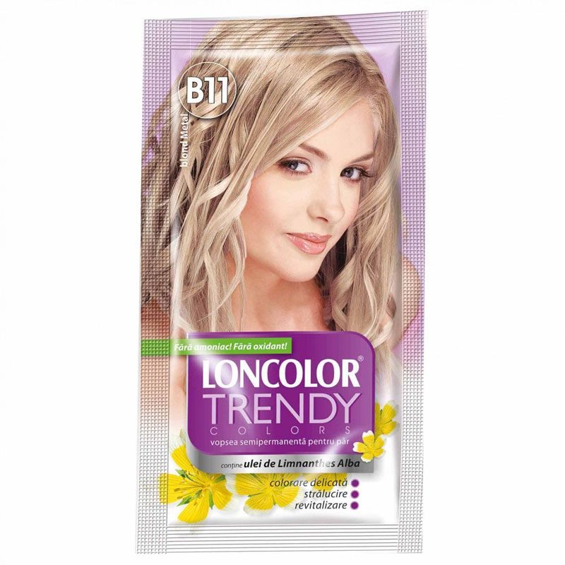Loncolor Trendy Nuantator B11 Blond Metal 2 X 25 ml