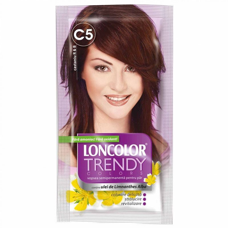 Loncolor Trendy Nuantator C5 Castaniu 2 X 25 ml