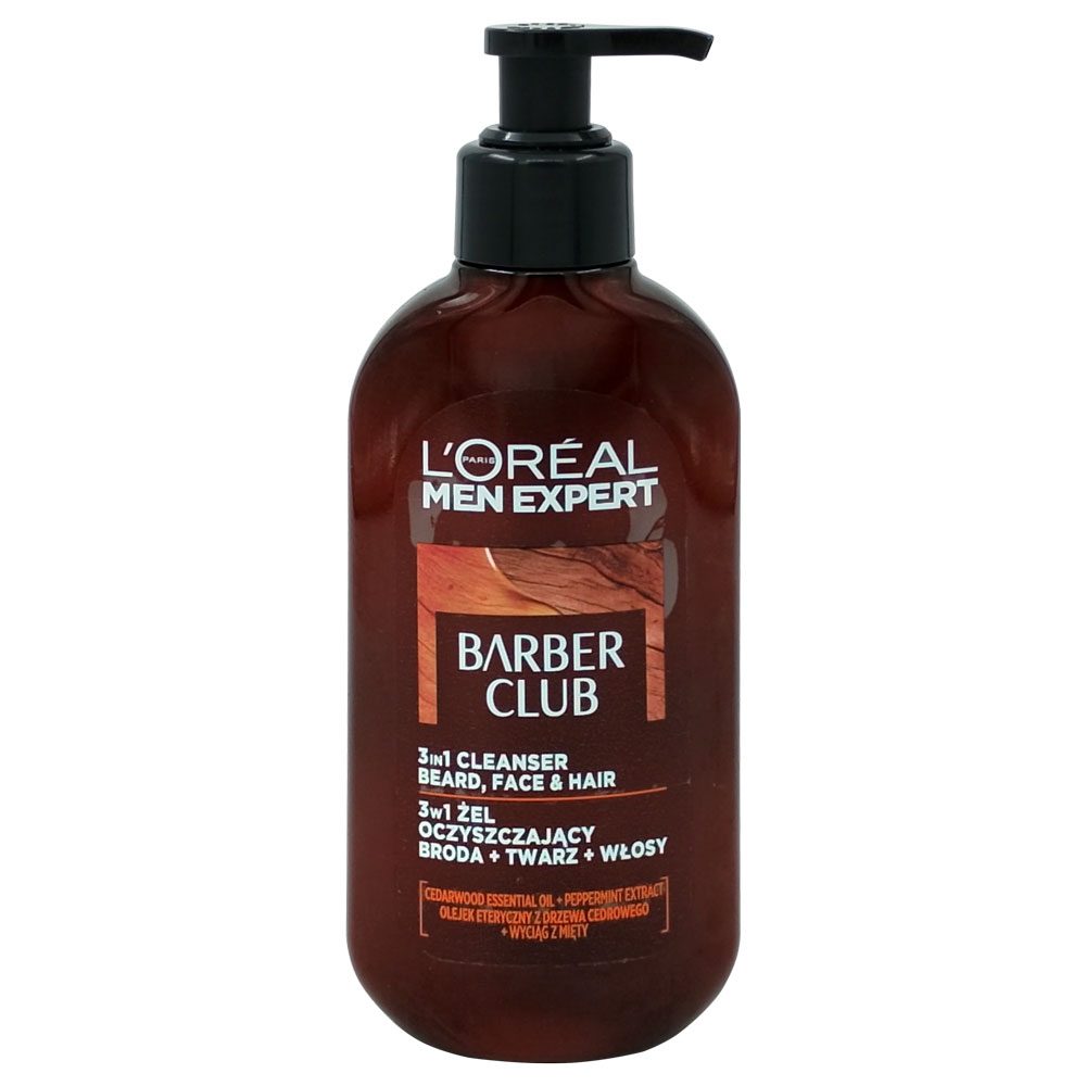Loreal Men Expert Cleanser 250 ml 3in1 Barber Club Bfh
