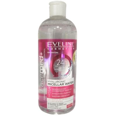Lotiune, Eveline, Micelara 400 ml Hyaluronic