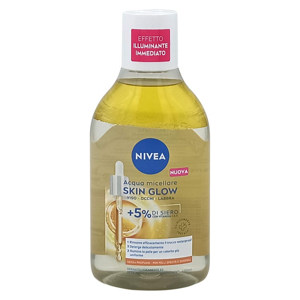 Lotiune, Nivea, Micelara 400 ml 5% Serum Skin Glow Fata/Ochi/Buze