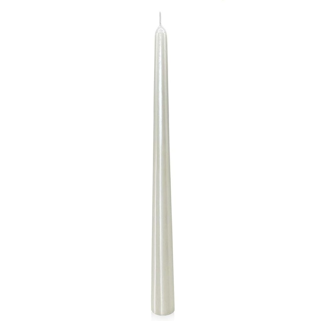 Lumanare Decorativa, Flippy, pentru Masa, 25 cm, din Parafina, fara Fum, Ardere 7.5h, Alb