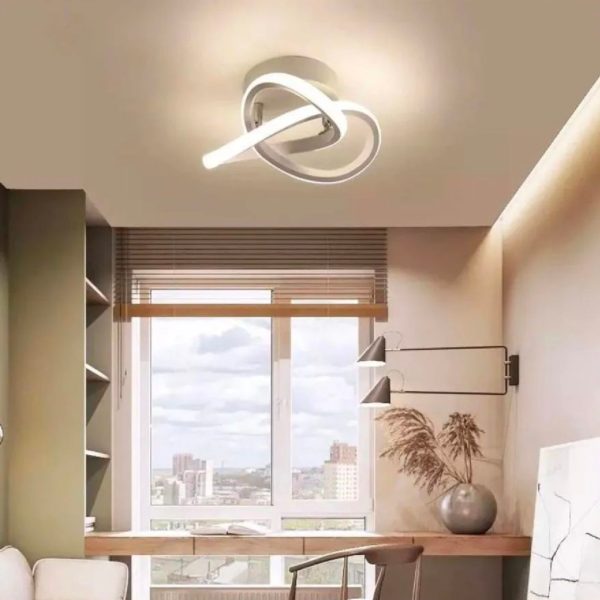 Lustra LED VERTEX Infinitum 13W, Lumina Rece/Calda/Neutra, Alb