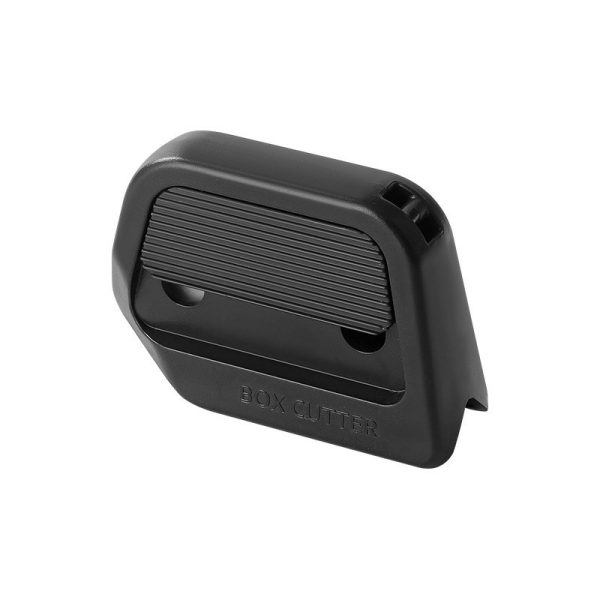 Cutter Portabil, Flippy, din ABS, Magnetic, Lama Ceramica, Autoretractabila, Universal, Negru
